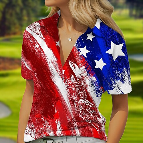 Damen poloshirt Golfhemd Atmungsaktiv Schnelltrocknend Feuchtigkeitsableitung Kurzarm Golfbekleidung Golfkleidung Regular Fit V-Ausschnitt Fahne Sommer Tennis Golfspiel Pickleball
Damen poloshirt Golfhemd Atmungsaktiv Schnelltrocknend Feuchtigkeitsableitung Kurzarm Golfbekleidung Golfkleidung Regular Fit V-Ausschnitt Fahne Sommer Tennis Golfspiel Pickleball