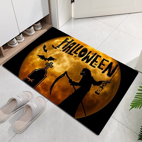 Halloween-Teppich, Cartoon, lustiger Geist, 3D-Druck, Innentür, Taschenflansch, Wildleder, rutschfeste Badematte, Heimdekoration
Halloween-Teppich, Cartoon, lustiger Geist, 3D-Druck, Innentür, Taschenflansch, Wildleder, rutschfeste Badematte, Heimdekoration