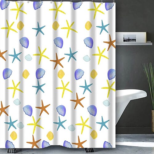 Cortina de chuveiro com ganchos para banheiro, cortina de chuveiro design oceano conjunto de decoração de banheiro de casa de fazenda poliéster à prova d'água 12 ganchos de plástico
Cortina de chuveiro com ganchos para banheiro, cortina de chuveiro design oceano conjunto de decoração de banheiro de casa de fazenda poliéster à prova d'água 12 ganchos de plástico