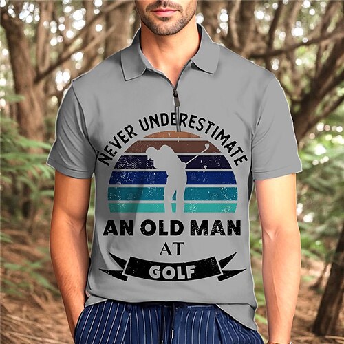 Herren poloshirt Golfhemd Geknöpftes Poloshirt Atmungsaktiv Schnelltrocknend Feuchtigkeitsableitung Kurzarm Golfbekleidung Golfkleidung Regular Fit Buchstabe Sommer Tennis Golfspiel Pickleball
Herren poloshirt Golfhemd Geknöpftes Poloshirt Atmungsaktiv Schnelltrocknend Feuchtigkeitsableitung Kurzarm Golfbekleidung Golfkleidung Regular Fit Buchstabe Sommer Tennis Golfspiel Pickleball