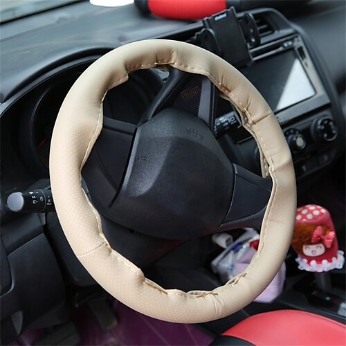 capa de trança de volante de carro agulhas e linha capas de carro de couro artificial suite 3 cores diy textura macia auto-costura
capa de trança de volante de carro agulhas e linha capas de carro de couro artificial suite 3 cores diy textura macia auto-costura