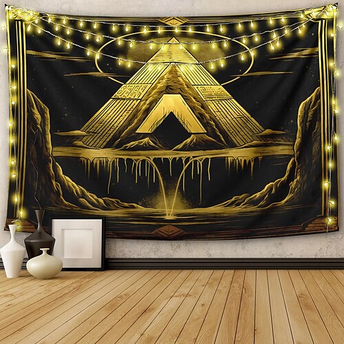 Gold Egypt Trippy Hanging Tapestry Tree of Life Wall Art Large Tapestry Mural Decor Photograph Backdrop Blanket Curtain Home Bedroom Living Room Decoration Mushroom Moth
Gold Egypt Trippy Hanging Tapestry Tree of Life Wall Art Large Tapestry Mural Decor Photograph Backdrop Blanket Curtain Home Bedroom Living Room Decoration Mushroom Moth