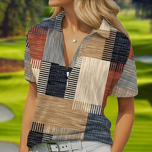 Damen poloshirt Golfhemd Atmungsaktiv Schnelltrocknend Feuchtigkeitsableitung Kurzarm Golfbekleidung Golfkleidung Regular Fit V-Ausschnitt Blumen Sommer Tennis Golfspiel Pickleball
Damen poloshirt Golfhemd Atmungsaktiv Schnelltrocknend Feuchtigkeitsableitung Kurzarm Golfbekleidung Golfkleidung Regular Fit V-Ausschnitt Blumen Sommer Tennis Golfspiel Pickleball