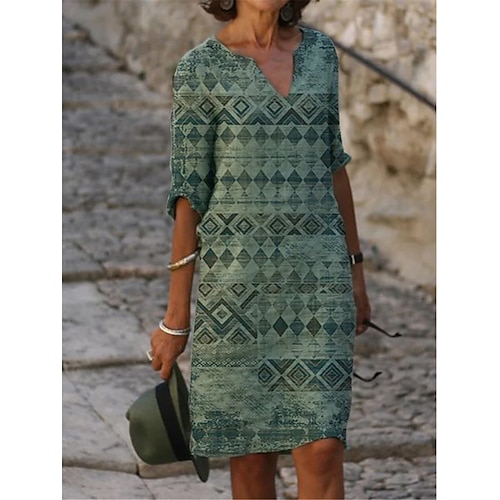 Mujer Vestimenta casual Vestido de cambio Vestido de verano Hoja Floral Estampado cuello partido Vestido Midi Activo Moda Exterior Diario Media Manga Ajuste regular Verde oliva Blanco Verde Claro
Mujer Vestimenta casual Vestido de cambio Vestido de verano Hoja Floral Estampado cuello partido Vestido Midi Activo Moda Exterior Diario Media Manga Ajuste regular Verde oliva Blanco Verde Claro