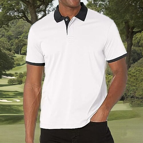 Homens Camisa polo de caminhada Camisa de golfe Pólo de botões Respirável Secagem Rápida Pavio Humido Manga Curta Camiseta Roupas de golfe Botão Bloco de cor Verão Tênis Golfe Pickleball
Homens Camisa polo de caminhada Camisa de golfe Pólo de botões Respirável Secagem Rápida Pavio Humido Manga Curta Camiseta Roupas de golfe Botão Bloco de cor Verão Tênis Golfe Pickleball