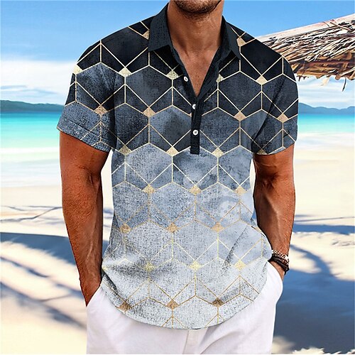 Hombre Camisa camisa de lino Degradado Estampados Geometría Cuello Vuelto Caqui Gris Exterior Calle Mangas cortas Estampado Ropa Lino Moda Design Casual Suave
Hombre Camisa camisa de lino Degradado Estampados Geometría Cuello Vuelto Caqui Gris Exterior Calle Mangas cortas Estampado Ropa Lino Moda Design Casual Suave