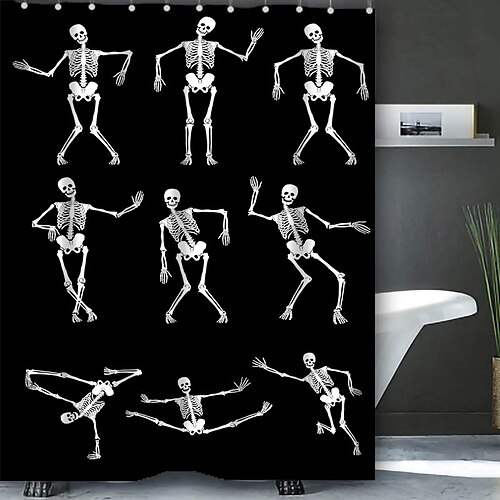 Cortina de chuveiro com ganchos para banheiro, design de halloween, cortina de chuveiro, conjunto de decoração de banheiro de fazenda, poliéster, à prova d'água, pacote com 12 ganchos de plástico
Cortina de chuveiro com ganchos para banheiro, design de halloween, cortina de chuveiro, conjunto de decoração de banheiro de fazenda, poliéster, à prova d'água, pacote com 12 ganchos de plástico