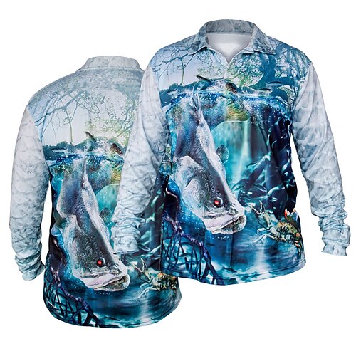 Herren Angelhemd Draussen Langarm UPF50 UV Schutz Atmungsaktiv Schnelltrocknend Leichtgewichtig Shirt Frühling Herbst Outdoor Angeln Campen und Wandern Blau Grün Dunkelblau
Herren Angelhemd Draussen Langarm UPF50 UV Schutz Atmungsaktiv Schnelltrocknend Leichtgewichtig Shirt Frühling Herbst Outdoor Angeln Campen und Wandern Blau Grün Dunkelblau