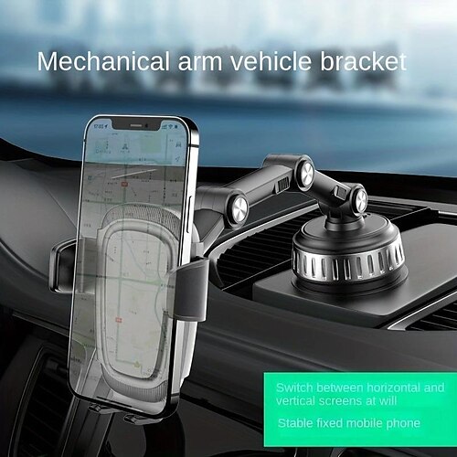 Car Phone Holder Mount Suction Cup Cell Phone Holder Stand Universal Dashboard/Windshield/Window Phone Holder One-Button Pop-up Strong Suction Cell Phone Car Mount
Car Phone Holder Mount Suction Cup Cell Phone Holder Stand Universal Dashboard/Windshield/Window Phone Holder One-Button Pop-up Strong Suction Cell Phone Car Mount