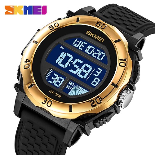 SKMEI Feminino Masculino Crianças Relogio digital Esportivo Moda Relógio Casual Relógio de Pulso LCD Calendário Encontro IMPERMEÁVEL Silicone Assista
SKMEI Feminino Masculino Crianças Relogio digital Esportivo Moda Relógio Casual Relógio de Pulso LCD Calendário Encontro IMPERMEÁVEL Silicone Assista