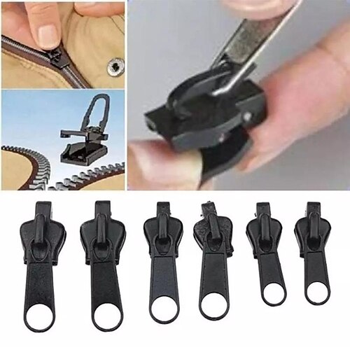Ensemble de 6 extracteurs de fermeture éclair fixes - kit instantané de réparation de curseur de fermeture éclair - pack de remplacement de sauvetage amovible à fermeture éclair fixe, ensemble de fermetures éclair instantanées
Ensemble de 6 extracteurs de fermeture éclair fixes - kit instantané de réparation de curseur de fermeture éclair - pack de remplacement de sauvetage amovible à fermeture éclair fixe, ensemble de fermetures éclair instantanées
