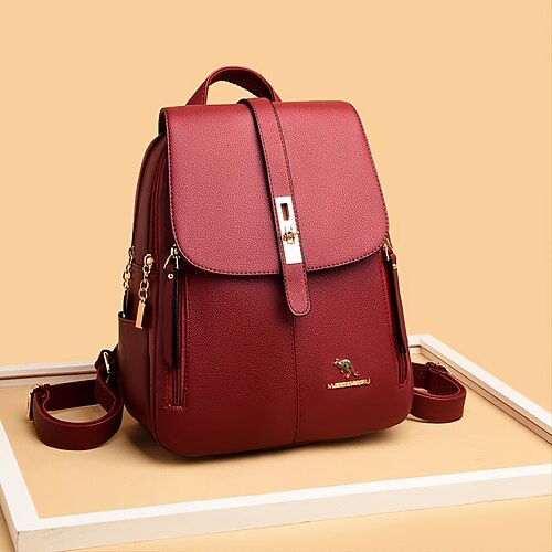 Femme sac à dos Mini sac à dos Extérieur du quotidien Couleur unie faux cuir Ajustable Grande Capacité Etanche Boucle Fermeture Rouge vin Noir Blanche
Femme sac à dos Mini sac à dos Extérieur du quotidien Couleur unie faux cuir Ajustable Grande Capacité Etanche Boucle Fermeture Rouge vin Noir Blanche