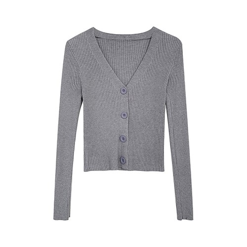 Gilet Cardigan Maille Femme A côtes Tricoter Bouton Couleur unie Col V mode Décontractées Extérieur du quotidien manche longue Eté Automne Noir Blanche Taille unique
Gilet Cardigan Maille Femme A côtes Tricoter Bouton Couleur unie Col V mode Décontractées Extérieur du quotidien manche longue Eté Automne Noir Blanche Taille unique
