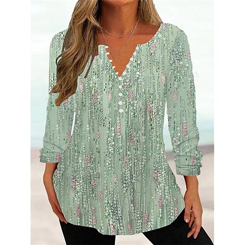 Damen T Shirt Grün Graphic Taste Bedruckt Langarm Täglich Wochenende Basic Rundhalsausschnitt Standard Farbe S
Damen T Shirt Grün Graphic Taste Bedruckt Langarm Täglich Wochenende Basic Rundhalsausschnitt Standard Farbe S