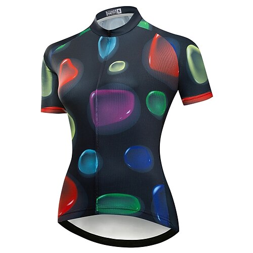 Femme Maillot et Collant Avec Bretelles Velo Cyclisme Maillot Velo Cyclisme Manche Courte Cyclisme Survêtement Maillot Top avec 3 poches arrière VTT Vélo tout terrain Vélo Route Doux Bandes
Femme Maillot et Collant Avec Bretelles Velo Cyclisme Maillot Velo Cyclisme Manche Courte Cyclisme Survêtement Maillot Top avec 3 poches arrière VTT Vélo tout terrain Vélo Route Doux Bandes