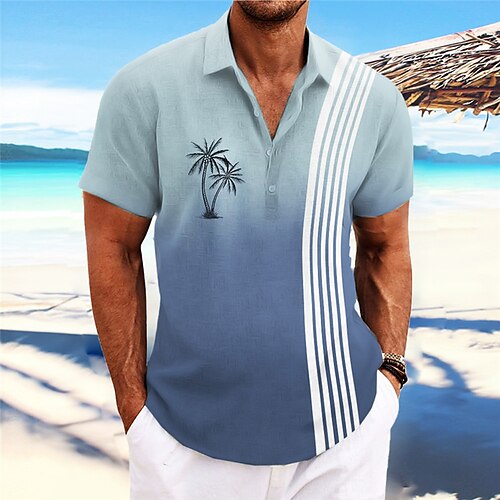 Hombre Camisa camisa de lino Degradado Árbol de coco Estampados Escote Chino Azul Piscina Morado Verde Trébol Gris Exterior Calle Manga Corta Estampado Ropa Lino Moda Ropa de calle Design Casual
Hombre Camisa camisa de lino Degradado Árbol de coco Estampados Escote Chino Azul Piscina Morado Verde Trébol Gris Exterior Calle Manga Corta Estampado Ropa Lino Moda Ropa de calle Design Casual