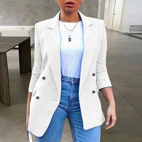 Damen Übergröße Blazer Taste Tasche Glatt Formal Arbeit Langarm Umlegekragen Standard Herbst Frühling Grün Schwarz Rosa L XL XXL 3XL 4XL
Damen Übergröße Blazer Taste Tasche Glatt Formal Arbeit Langarm Umlegekragen Standard Herbst Frühling Grün Schwarz Rosa L XL XXL 3XL 4XL
