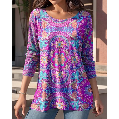 T shirt Tee Femme Vert Rose Graphic Imprimer manche longue du quotidien Fin de semaine basique Col Rond Normal Standard Peinture S
T shirt Tee Femme Vert Rose Graphic Imprimer manche longue du quotidien Fin de semaine basique Col Rond Normal Standard Peinture S