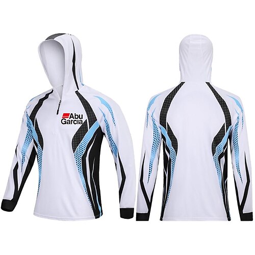 ABUGARCIA Homens Camisa de pesca Com Capuz Exterior Manga Longa UPF50 Respirável Secagem Rápida Redutor de Suor Blusas Verão Primavera Inverno Pesca Céu azul branco
ABUGARCIA Homens Camisa de pesca Com Capuz Exterior Manga Longa UPF50 Respirável Secagem Rápida Redutor de Suor Blusas Verão Primavera Inverno Pesca Céu azul branco