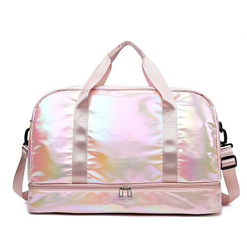 Mulheres Sacola de Viagem Bolsa de Academia Sintético Ao ar livre Feriado Ziper Grande Capacidade Prova-de-Água Dobrável Côr Sólida Preto e Dourado Branco Rosa Claro
Mulheres Sacola de Viagem Bolsa de Academia Sintético Ao ar livre Feriado Ziper Grande Capacidade Prova-de-Água Dobrável Côr Sólida Preto e Dourado Branco Rosa Claro