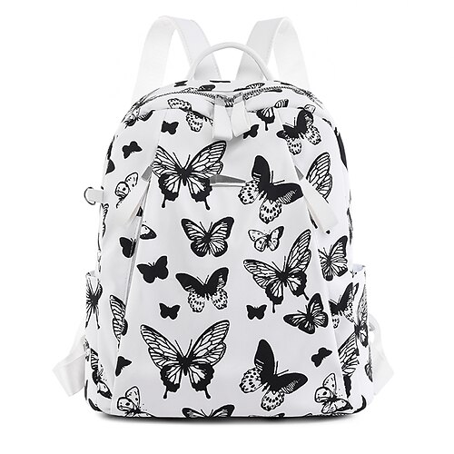 Damen Rucksack Schultasche Schulanfang Reisen Tier Geometrisch Oxford Stoff Hohe Kapazität Leichtgewichtig Langlebig Reißverschluss Schwarz / weiss Weiß Purpur
Damen Rucksack Schultasche Schulanfang Reisen Tier Geometrisch Oxford Stoff Hohe Kapazität Leichtgewichtig Langlebig Reißverschluss Schwarz / weiss Weiß Purpur