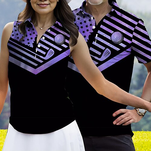Homens Mulheres Camisa polo de caminhada polo combinando Camisa de golfe Respirável Secagem Rápida Pavio Humido Vestuário de golfe Roupas de golfe Normal Bandeira Verão Tênis Golfe Pickleball
Homens Mulheres Camisa polo de caminhada polo combinando Camisa de golfe Respirável Secagem Rápida Pavio Humido Vestuário de golfe Roupas de golfe Normal Bandeira Verão Tênis Golfe Pickleball