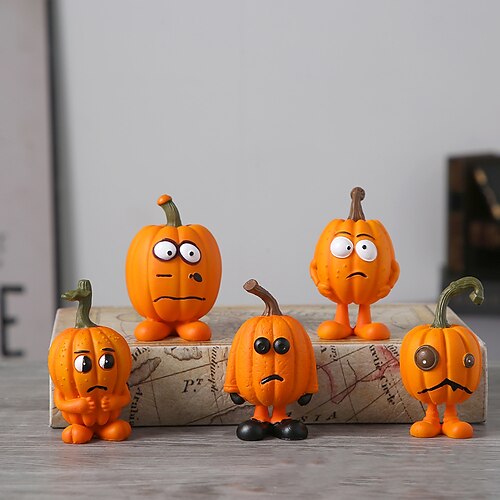 Halloween-Kürbis-Kunstharz-Basteldekoration, niedliche Mini-Kürbisstatue, Tischdekoration, Dekoration
Halloween-Kürbis-Kunstharz-Basteldekoration, niedliche Mini-Kürbisstatue, Tischdekoration, Dekoration