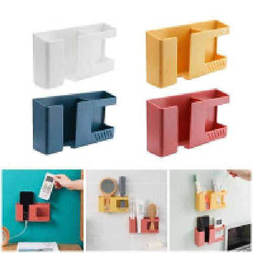 1 caja de almacenamiento montada en la pared, estante de almacenamiento con control remoto para teléfono móvil sin perforaciones, soporte para control remoto cosmético, estante para baño
1 caja de almacenamiento montada en la pared, estante de almacenamiento con control remoto para teléfono móvil sin perforaciones, soporte para control remoto cosmético, estante para baño
