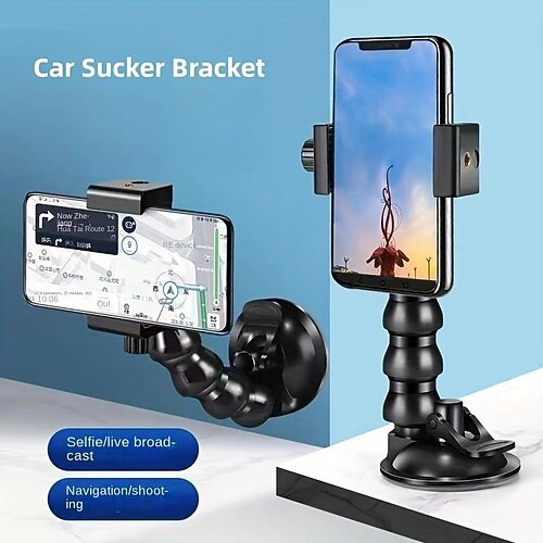 Auto-Saugnapf-Handyhalter, Auto-Kamera-Handyhalterung, Navigations-Handyhalter, mehrgelenkige Serpentinenrotation, Mehrwinkel-Auto-Handy-Befestigungshalterung
Auto-Saugnapf-Handyhalter, Auto-Kamera-Handyhalterung, Navigations-Handyhalter, mehrgelenkige Serpentinenrotation, Mehrwinkel-Auto-Handy-Befestigungshalterung