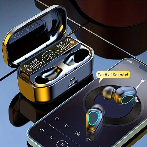 Kabellose Ohrhörer, kabellose Kopfhörer mit Mikrofon, kabellose Sport-TWS-Kopfhörer, kabellose Touch-Control-Headsets, Ohrhörer für Telefone
Kabellose Ohrhörer, kabellose Kopfhörer mit Mikrofon, kabellose Sport-TWS-Kopfhörer, kabellose Touch-Control-Headsets, Ohrhörer für Telefone