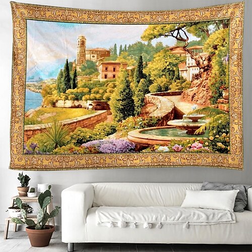 vintage paisagem tapeçaria pendurada arte da parede grande tapeçaria mural decoração fotografia pano de fundo cobertor cortina casa quarto sala de estar decoração
vintage paisagem tapeçaria pendurada arte da parede grande tapeçaria mural decoração fotografia pano de fundo cobertor cortina casa quarto sala de estar decoração