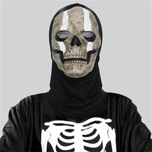 Grito de halloween máscara de terror bola de maquillaje cráneo cara de fantasma tocado fiesta de halloween mal usando accesorios 30 18 cm
Grito de halloween máscara de terror bola de maquillaje cráneo cara de fantasma tocado fiesta de halloween mal usando accesorios 30 18 cm