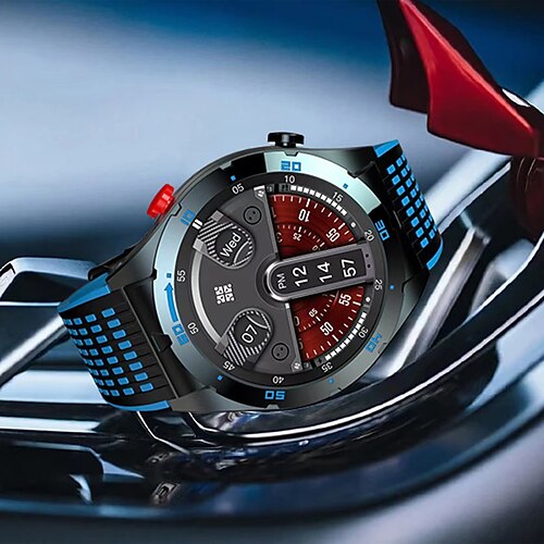 696 EX102 Reloj inteligente 1.43 pulgada Smartwatch Reloj elegante Bluetooth Podómetro Recordatorio de Llamadas Seguimiento del Sueño Compatible con Android iOS Hombre Llamadas con Manos Libres
696 EX102 Reloj inteligente 1.43 pulgada Smartwatch Reloj elegante Bluetooth Podómetro Recordatorio de Llamadas Seguimiento del Sueño Compatible con Android iOS Hombre Llamadas con Manos Libres