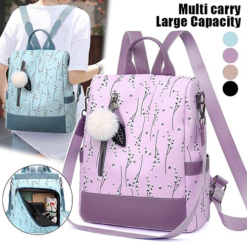 Mulheres mochila Mochila Escolar mochila Escola Diário Estampa floral Tecido Oxford Ajustável Grande Capacidade Leve Ziper Estampado Preto Azul Roxo
Mulheres mochila Mochila Escolar mochila Escola Diário Estampa floral Tecido Oxford Ajustável Grande Capacidade Leve Ziper Estampado Preto Azul Roxo