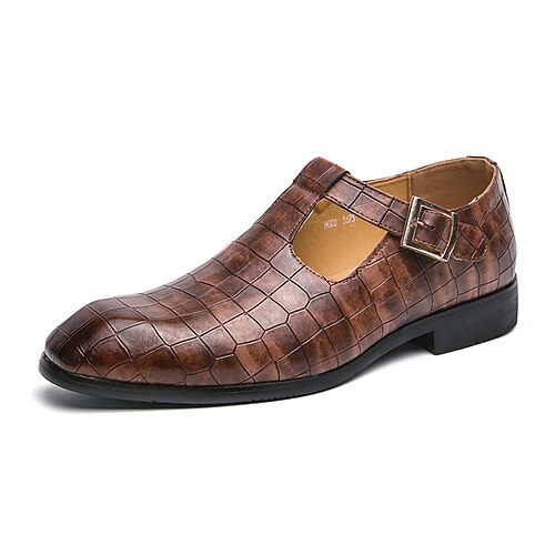 Homme Mocassins et Slip On Entreprise Classique Décontractées du quotidien Polyuréthane Respirable Confortable Noir Marron Eté Automne
Homme Mocassins et Slip On Entreprise Classique Décontractées du quotidien Polyuréthane Respirable Confortable Noir Marron Eté Automne