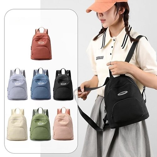 Damen Rucksack Mini Rucksack Täglich Feste Farbe Nylon Hohe Kapazität Leichtgewichtig Langlebig Reißverschluss Schwarz Rosa Rote
Damen Rucksack Mini Rucksack Täglich Feste Farbe Nylon Hohe Kapazität Leichtgewichtig Langlebig Reißverschluss Schwarz Rosa Rote