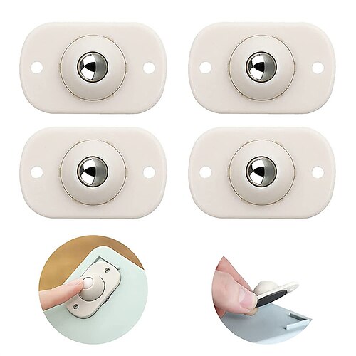 4PCS Rotating Storage Box Caster Ball Universal Trash Can Bottom Wheel Pulley Self-Adhesive Furniture Rollers Box Skateboard
4PCS Rotating Storage Box Caster Ball Universal Trash Can Bottom Wheel Pulley Self-Adhesive Furniture Rollers Box Skateboard