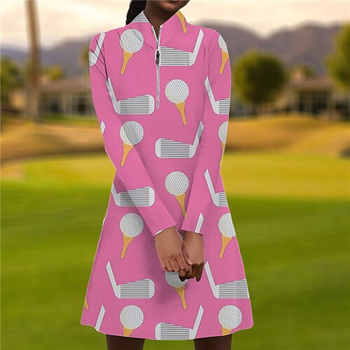 Damen Tenniskleid Golfkleid Schnelltrocknend Feuchtigkeitsableitung Weich Langarm Tennisbekleidung Golfbekleidung Zip Seitentaschen Bedruckt Frühling Herbst Tennis Golfspiel Pickleball
Damen Tenniskleid Golfkleid Schnelltrocknend Feuchtigkeitsableitung Weich Langarm Tennisbekleidung Golfbekleidung Zip Seitentaschen Bedruckt Frühling Herbst Tennis Golfspiel Pickleball