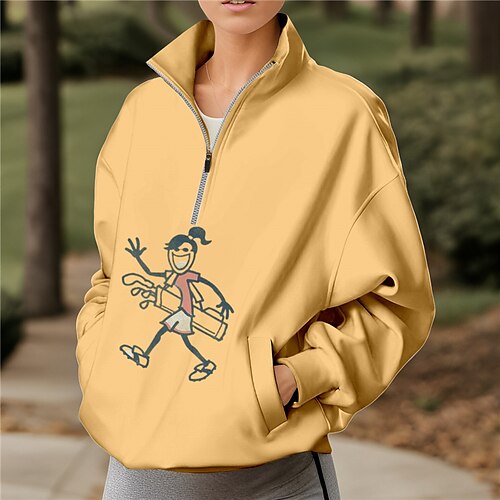 Damen Golfpullover Golf-Sweatshirt warm Atmungsaktiv Feuchtigkeitsableitung Langarm Golf-Oberbekleidung Shirt Regular Fit Seitentaschen 1/4 Reißverschluss Bedruckt Frühling Herbst Tennis Golfspiel
Damen Golfpullover Golf-Sweatshirt warm Atmungsaktiv Feuchtigkeitsableitung Langarm Golf-Oberbekleidung Shirt Regular Fit Seitentaschen 1/4 Reißverschluss Bedruckt Frühling Herbst Tennis Golfspiel