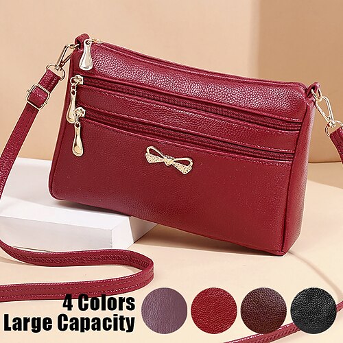 Mulheres Bolsa crossbody Bolsa de ombro Bolsa Hobo Couro PU Diário Feriado Botões Ziper Grande Capacidade Prova-de-Água Leve Côr Sólida 16302-carvalho vermelho 16302-vermelho marrom 16302-clarete
Mulheres Bolsa crossbody Bolsa de ombro Bolsa Hobo Couro PU Diário Feriado Botões Ziper Grande Capacidade Prova-de-Água Leve Côr Sólida 16302-carvalho vermelho 16302-vermelho marrom 16302-clarete