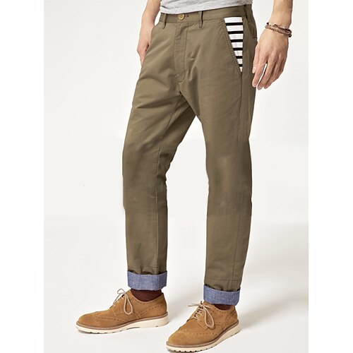Men's Trousers Chinos Chino Pants Pocket Plain Comfort Breathable Outdoor Daily Going out Cotton Blend Fashion Casual Black Green
Men's Trousers Chinos Chino Pants Pocket Plain Comfort Breathable Outdoor Daily Going out Cotton Blend Fashion Casual Black Green