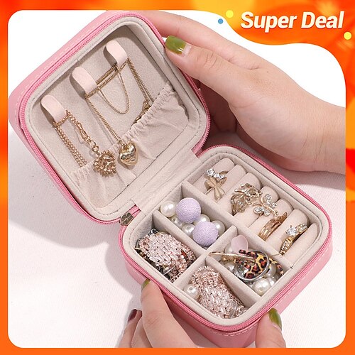 mini portagioie da viaggio portagioie piccolo portagioie portatile display ogranizer custodia gioielli per anelli orecchini collana braccialetto regalo per donne ragazze
mini portagioie da viaggio portagioie piccolo portagioie portatile display ogranizer custodia gioielli per anelli orecchini collana braccialetto regalo per donne ragazze