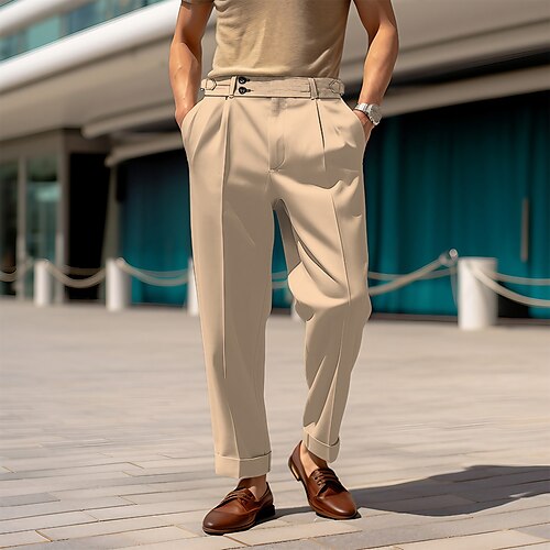 Herren Anzughosen Hose Hosen Freizeithose Anzughose Vordertasche Glatt Komfort Geschäft Täglich Festtage Modisch Schick Modern Schwarz Weiß
Herren Anzughosen Hose Hosen Freizeithose Anzughose Vordertasche Glatt Komfort Geschäft Täglich Festtage Modisch Schick Modern Schwarz Weiß