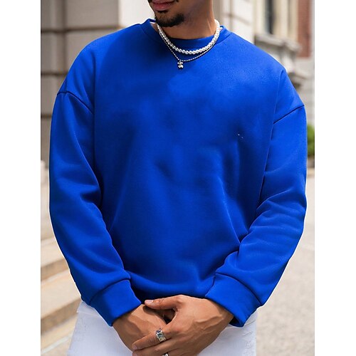 Hombre Sudadera Negro Azul Piscina Morado Cuello Barco Plano Deporte Diario Festivos Ropa de calle Básico Casual Primavera Otoño Ropa Sudaderas con capucha Sudaderas
Hombre Sudadera Negro Azul Piscina Morado Cuello Barco Plano Deporte Diario Festivos Ropa de calle Básico Casual Primavera Otoño Ropa Sudaderas con capucha Sudaderas