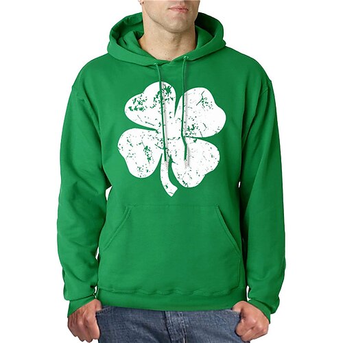 Hombre Sudadera Con Capucha Verde Trébol Con Capucha Estampados Estampado Diario Deportes Design Casual Día de San Patricio Primavera Otoño Ropa Clover Sudaderas con capucha Sudaderas
Hombre Sudadera Con Capucha Verde Trébol Con Capucha Estampados Estampado Diario Deportes Design Casual Día de San Patricio Primavera Otoño Ropa Clover Sudaderas con capucha Sudaderas