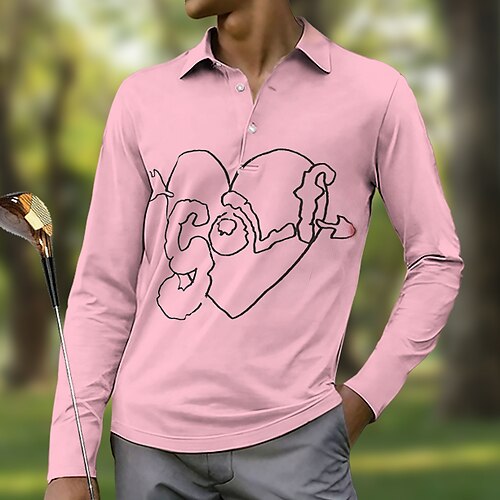 Herren poloshirt Golfhemd Geknöpftes Poloshirt Atmungsaktiv Schnelltrocknend Feuchtigkeitsableitung Langarm Golfbekleidung Golfkleidung Regular Fit Bedruckt Frühling Herbst Tennis Golfspiel Pickleball
Herren poloshirt Golfhemd Geknöpftes Poloshirt Atmungsaktiv Schnelltrocknend Feuchtigkeitsableitung Langarm Golfbekleidung Golfkleidung Regular Fit Bedruckt Frühling Herbst Tennis Golfspiel Pickleball