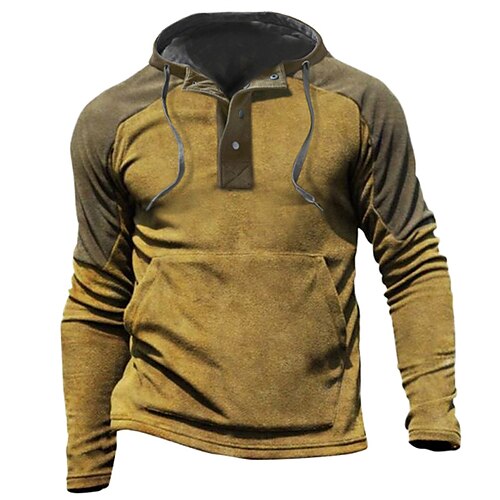 Homme Sweat à capuche Marron Capuche Bloc de couleur Sport Loisir du quotidien Vacances Vêtement de rue Frais Décontractées Printemps Automne Vêtement Tenue Pulls Capuche Pulls molletonnés
Homme Sweat à capuche Marron Capuche Bloc de couleur Sport Loisir du quotidien Vacances Vêtement de rue Frais Décontractées Printemps Automne Vêtement Tenue Pulls Capuche Pulls molletonnés