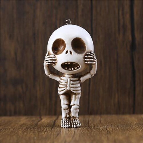 Creativo cara de fantasma de halloween pequeño esqueleto muñeca decoración lindo y divertido llavero colgante accesorios
Creativo cara de fantasma de halloween pequeño esqueleto muñeca decoración lindo y divertido llavero colgante accesorios