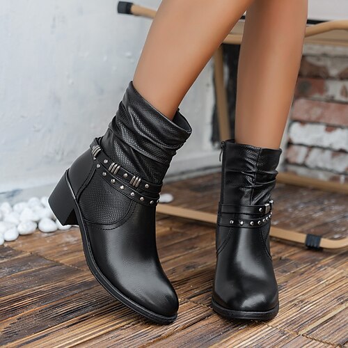 Mulheres Botas Botas Chelsea Tamanhos Grandes Botins Botins Diário Caminhada Inverno Miçangas Ziper Salto Robusto Ponta Redonda Elegante Casual Conforto Caminhada Couro Sintético zíper Côr Sólida
Mulheres Botas Botas Chelsea Tamanhos Grandes Botins Botins Diário Caminhada Inverno Miçangas Ziper Salto Robusto Ponta Redonda Elegante Casual Conforto Caminhada Couro Sintético zíper Côr Sólida