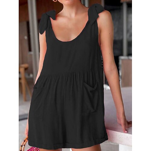 Damen-Tasche, einfarbig, U-Ausschnitt, aktiv, Urlaub, Ausgehen, gerade, lockere Passform, ärmellos, ärmellos, 3XL, Sommer
Damen-Tasche, einfarbig, U-Ausschnitt, aktiv, Urlaub, Ausgehen, gerade, lockere Passform, ärmellos, ärmellos, 3XL, Sommer